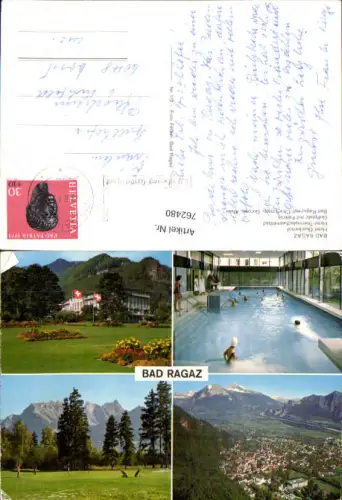 762480 Bad Ragaz Hotel Quellenhof Golfplatz Falknis St. Gallen Switzerland