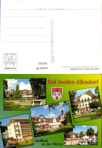762553 Bad Sooden-Allendorf LK Werra-Meißner-Kreis Germany