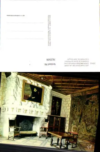 762508 Chenonceau, Chambre de Diane de Poitiers Département Indre-et-Loire France