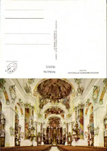 762472 Ottobeuren Benediktinerabtei Basilika LK Unterallgäu