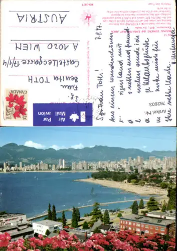 762603 Vancouver English Bay Metro Vancouver Canada
