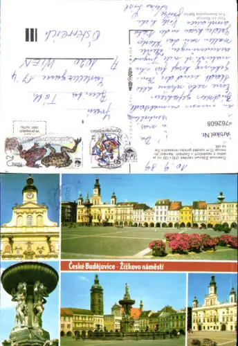 762608 České Budějovice Žižkovo náměstí Okres České Budějovice Czech Republic