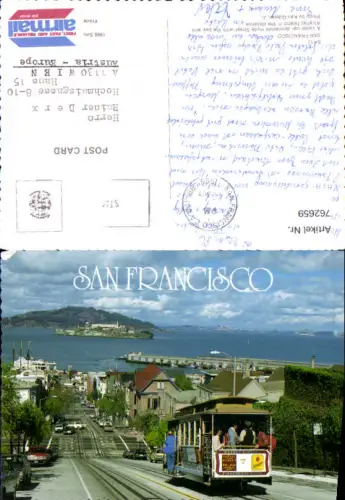 762659 San Francisco Hyde Street, Alcatraz Island San Francisco County USA