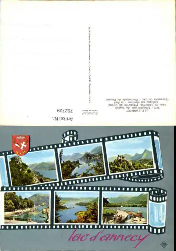 762729 Lac d'Annecy Département Haute-Savoie France