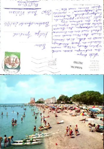 762760 Grado Provinz Gorizia Italy Strandleben Strand