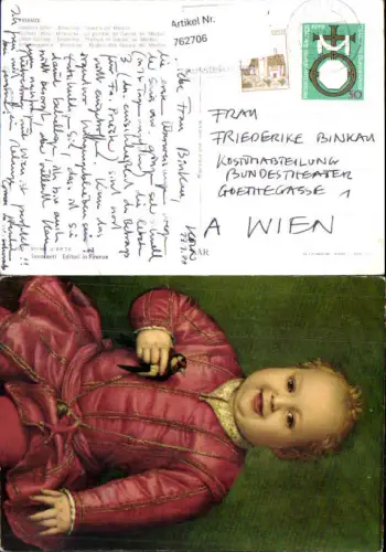 762706 Firenze Uffizien Bronzino Porträt Garzia de Medici Florenz Italy