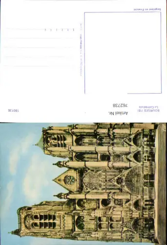 762738 Bourges La Cathédrale Département Cher France
