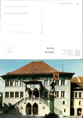 762740 Bern Rathaus Bern Switzerland