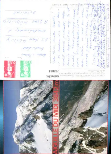 762854 Chamonix-Mont-Blanc Aiguille du Midi Département Haute-Savoie France