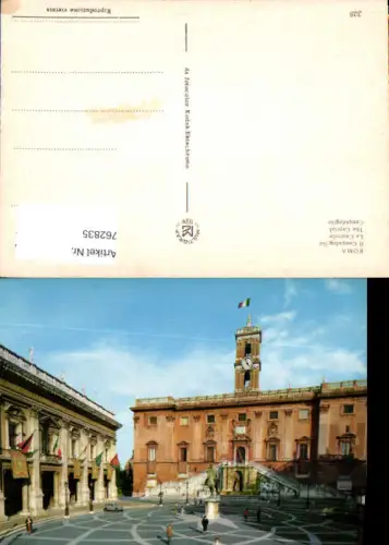 762835 Roma Il Campidoglio Rom Italy