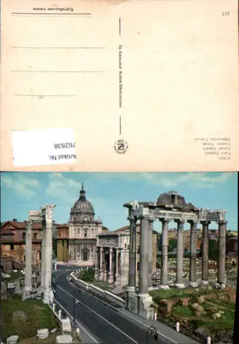 762838 Rom, Foro Romano Rom Italy