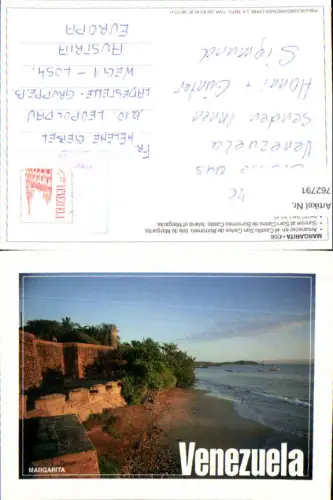 762791 Isla de Margarita Castillo San Carlos de Borromeo Estado Nueva Esparta Venezuela