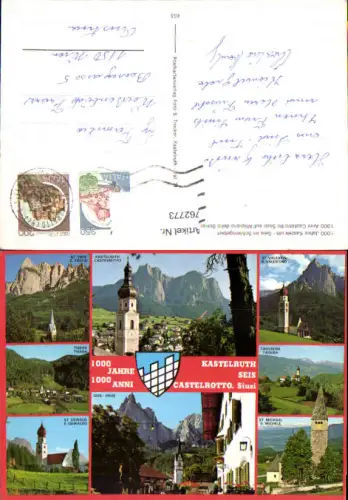 762773 Kastelruth, Seis, St. Vigil, St. Valentin, Tisens, Tagusens, St. Oswald, St. Michael Bozen Italy