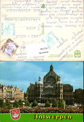 762790 Antwerpen Hauptbahnhof Bez. Antwerpen Anvers Belgium
