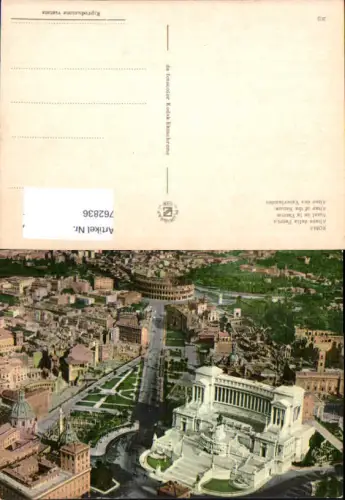 762836 Rom Altare della Patria Rom Italy