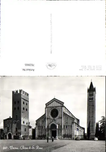 762865 Verona Chiesa di S. Zeno Provinz Verona Italy