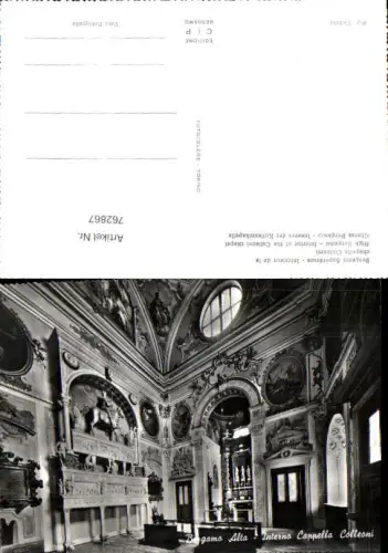 762867 Bergamo Cappella Colleoni Provinz Bergamo Italy