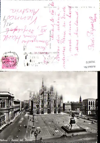 762872 Milano Piazza del Duomo Mailand Italy