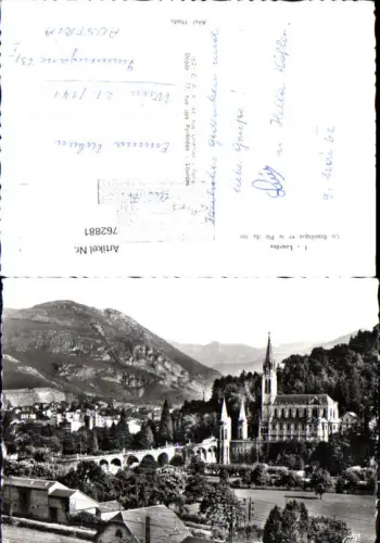 762881 Lourdes La Basilique et le Hautes-Pyrénées Les Pyrenees France