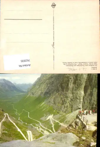 762935 Trollstigen Åndalsnes Fylke Møre og Romsdal Norway