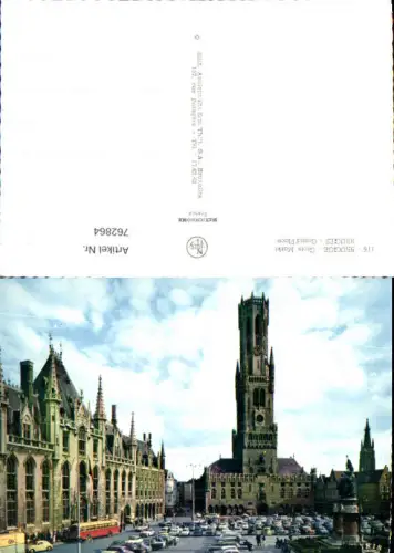 762864 Brügge Grote Markt Westflandern Belgium