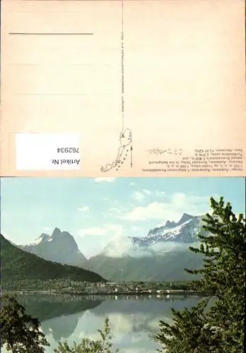 762934 Åndalsnes, Romsdalen, Romsdalshorn, Trolltindene Møre og Romsdal Norway