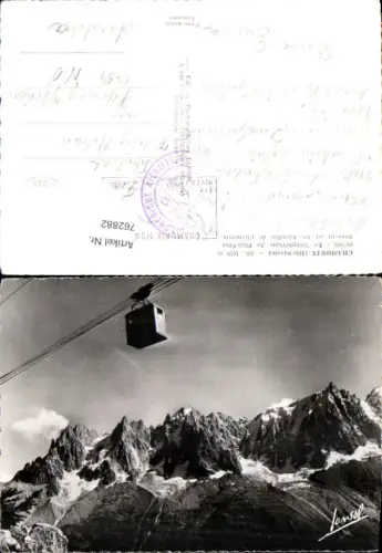 762882 Chamonix Le Téléphérique du Plan-Praz Seilbahn Haute-Savoie France