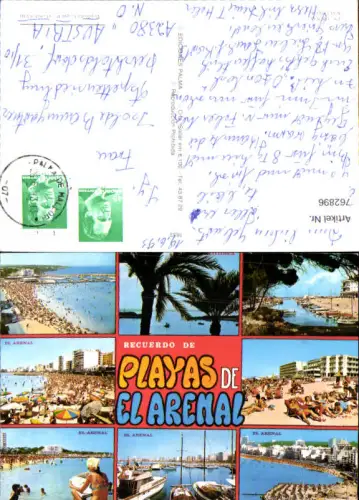762896 Playas de El Arenal Mallorca Spain