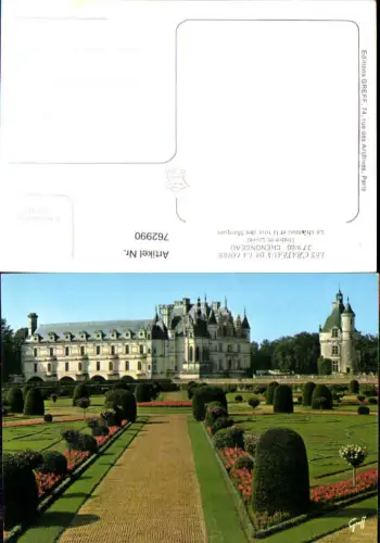 762990 Chenonceau Les Châteaux de la Loire Département Indre-et-Loire France