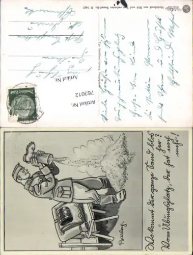 763012 Barlog Soldat Humor Wehrmacht Scherz