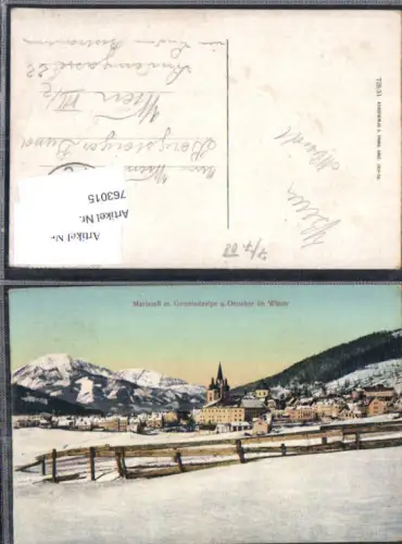 763015 Mariazell Maria Zell ötscher im Winter