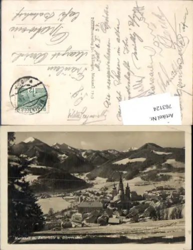 763124 Mariazell m. Zellerhüte u. Dürrenstein Bez. Bruck-Mürzzuschlag