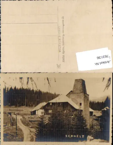 763136 Schmelz b. Obdach Judenburg Bez. Murtal pub Wilhelm Pirnat