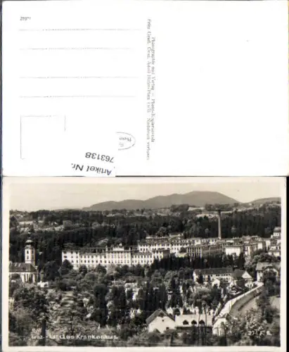 763138 Graz Landes Krankenhaus Landeskrankenhaus pub Gratl