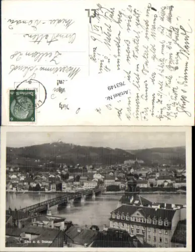 763149 Urfahr Brücke Linz a. d. Donau Linz (Stadt)