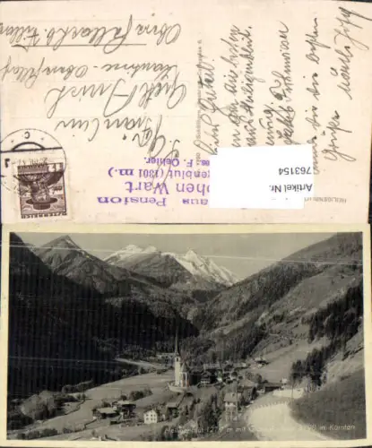 763154 Heiligenblut mit Grossglockner Bez. Spittal an der Drau