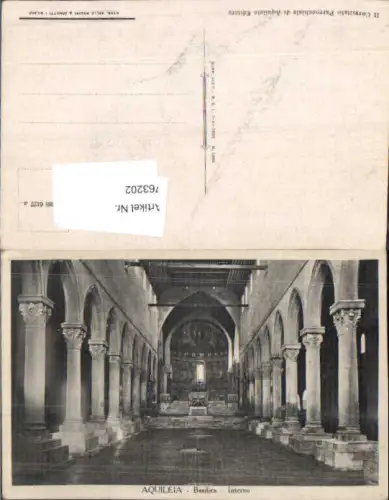 763202 Aquileia Basilica Interno Provinz Udine Italy