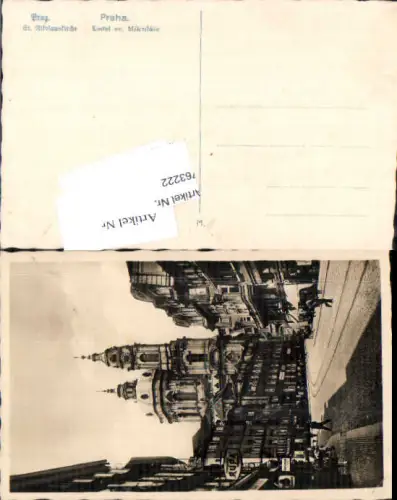763222 Prag St. Nikolauskirche Kostel sv. Mikuláše Praha Czech Republic