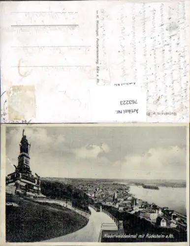 763223 Niederwalddenkmal Rüdesheim am Rhein LK Rheingau-Taunus-Kreis