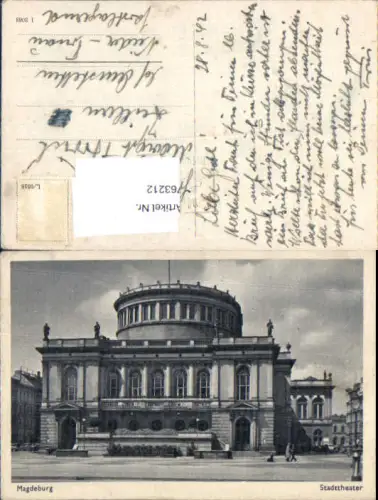 763212 Magdeburg Stadttheater