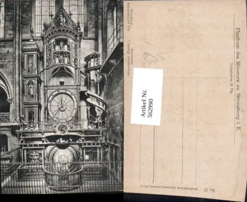 562990,Strassburg Straßburg Strasbourg Münster Astronomische Uhr