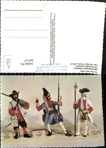 647117,Salzburg Festung Hohensalzburg Rainer-Regiment Museum Uniformen Soldat