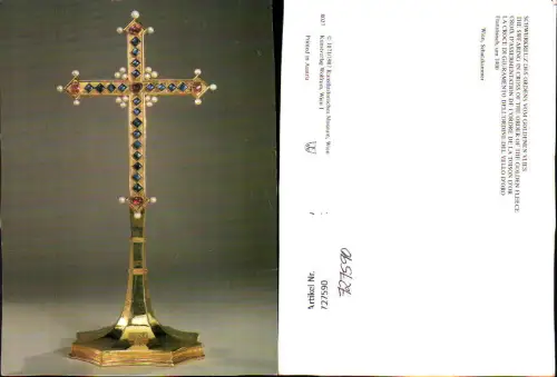727590 Schwurkreuz des Ordens vom Goldenen Vlies Wien Schatzkammer Kreuz Religion