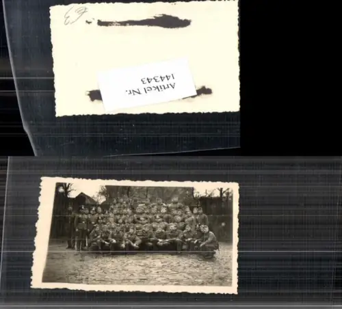144343,Foto WW2 Wehrmacht Soldaten Gruppenfoto