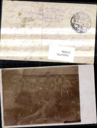 215596,Foto Ak K.k. Soldaten Uniform Wein Weinflasche