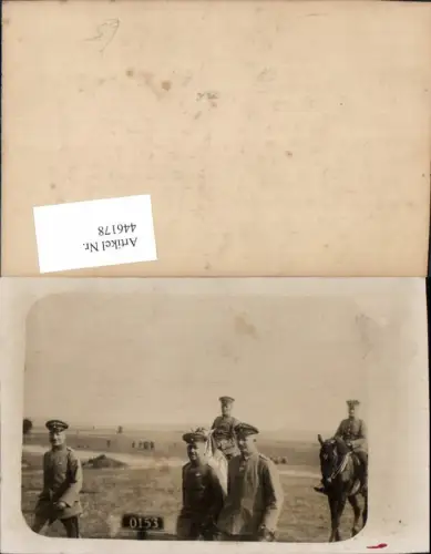 446178,Foto WW1 Soldaten Uniform Kavallerie Pferd
