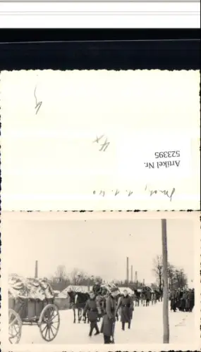 523395,Foto Wehrmacht Soldat Schlacht um Suomussalmi Kavallerie 1.1.40