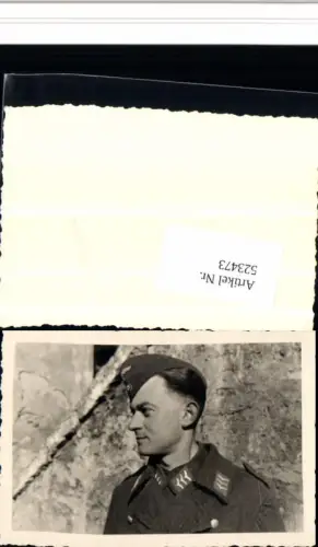 523473,Foto WW2 Wehrmacht Soldat Obergefreiter Luftwaffe Uniform