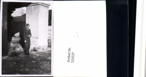 523537,WW2 tolles Foto Wehrmacht Soldat Uniform