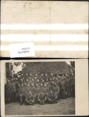 215958,WW2 Foto Ak Wehrmacht Soldaten Uniform Gruppenbild